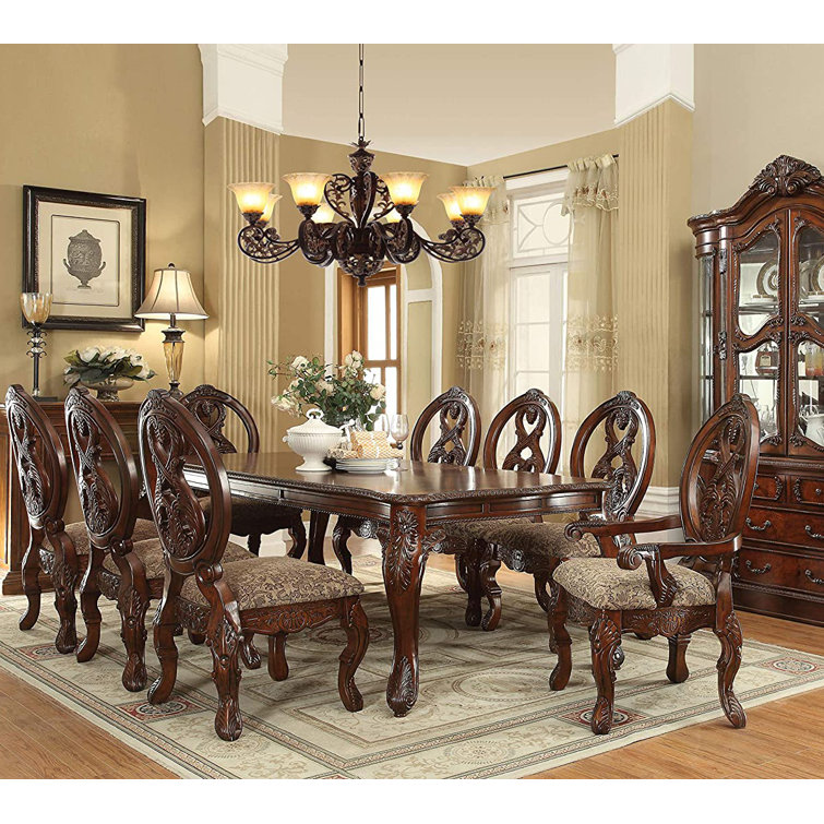Leebrothers Extendable Solid Wood Dining Set Wayfair.ca